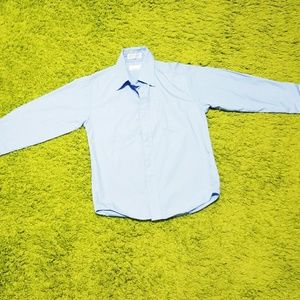 Blue Van Heusen Button Up